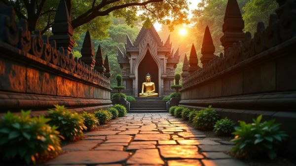 Die besten Rückzugsorte für Meditation in thailändischen Tempeln